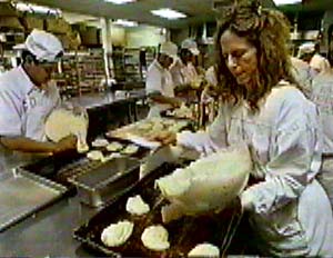 Suzanne at the Bakery